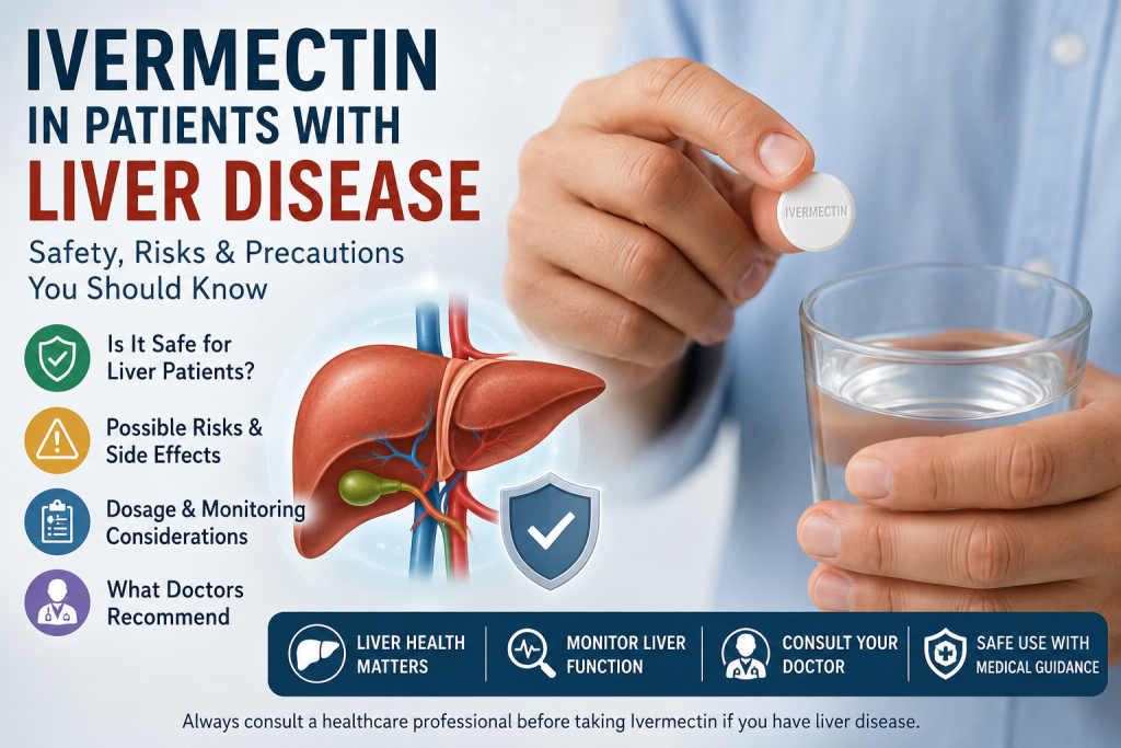Ivermectin safety guide for people with liver disease and cirrhosis